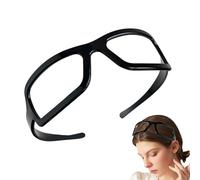 Cerceau à cheveux antidérapant, bandeaux drôles pour femmes,Bandeau élastique de cadre de lunettes - Accessoires de cheveux de nouveauté multifonctionnels pour les fêtes et les rencontres
