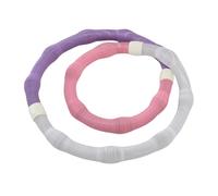 Cerceau à Ressort lesté, Entraînement Efficace pour Adultes, Brûle des Calories, Forme du Corps pour la Maison et Les Voyages, Ressort en Acier allié