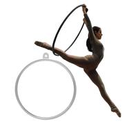 Cerceau aérien à point unique pour cirque acrobatie, 100,1 cm de diamètre pour adultes et enfants, équipement de fitness pour la maison, la gym, la perte de poids