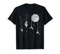Cerceau aérien, Fly With The Stars Moon, cadeaux de yoga aérien T-Shirt