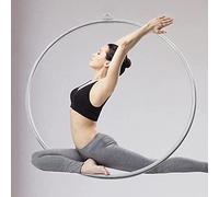 Cerceau aérien, grand anneau de lyra de yoga pour la maison, la salle de gym et le studio de danse, cirque, acrobatie, spectacle, diamètre 85 cm/100 cm