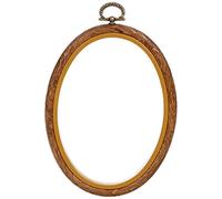 Groves + Banks PN-0009443 Cadre Ovale Plastique Marron 10 x 1 x 14 cm