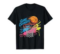 Cerceau coloré pour Changer de Jeu de Basket-Ball Tie Dye Color Splash Hoop T-Shirt