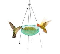Cerceau de attrape-oiseaux sauvages | Stups pliables légers, mangeoires à abeilles résistantes au vent | Pour pelouse et famille de jardin en plein air