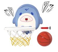 Cerceau de Basket-Ball avec Ventouse, Anneau de Basket-Ball pour | Kit de Cerceau de Basket-Ball avec Ventouse pour | Jouet de aux Couleurs Vives pour Pâques, fête des