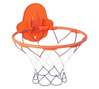 Cerceau de basket-ball d'intérieur - Cerceau de basket-ball silencieux de 32 cm, jouets pour tout-petits avec dos adhésif pour montage mural ou sur porte de taille 3/5/7 balles, solos ou jeux de
