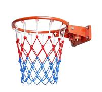 Cerceau de basket-ball mural - Mini but de basket-ball intérieur/extérieur avec panneau arrière en acier durable, parfait pour les enfants et les adultes, salle de sport à domicile, installation