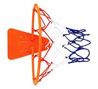 Cerceau de basket-ball pliable à fixation murale pour enfants - Silencieux - Sans perçage - Économie d'espace - Équipement de basket-ball