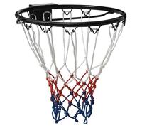 vidaXL Cerceau de basket 39 cm Acier Noir