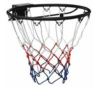 Cerceau de basket - vidaXL - Acier - Noir - Ø 45 cm - Montage mural