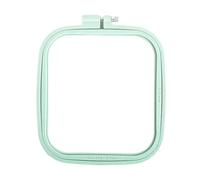 Cerceau de broderie carré en plastique, cerceau de point de croix coloré, cerceau d'aiguille de poinçon pour point de croix, projet de broderie DIY