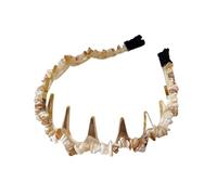 Cerceau De Cheveux Avec Accent De Pierre Géométrique Bandeaux À Dents Pour Fête De Bureau Usage Quotidien Accessoire De Mode En Acrylique Fête De Mariage Bandeau Quotidien