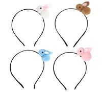 Cerceau de cheveux de Pâques | Bande de cheveux de Pâques pour | Cerceau mignon de poils de lapin | Bandeau de Pâques pour filles | pour un ensemble confortable et léger à porter toute la jou