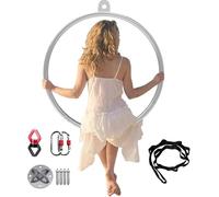 Cerceau de fitness aérien professionnel en acier inoxydable robuste pour entraînement acrobatique, gym à domicile, yoga et perte de poids