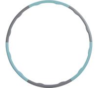 Cerceau De Fitness Hula Hoop Avec Vagues De Massage - Gris/Bleu Ciel