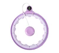 Cerceau de massage Home FH02 avec poids et compteur violet