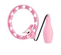 Cerceau de massage intelligent pour brûler des calories et récupération post-natale avec ajustement réglable, Smart Counting Dance Hoop avec massage et taille ajustable pour un entraînement efficace
