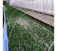 Cerceau De Serre De Jardin Cadres De Support De Serre De 120/150/180/220/240/280/300 Cm De Long, Tiges En Fibre De Verre Légères Tunnel De Jardin Pour Filet En Tissu(30pcs,5mm(1/5")-220cm(7.2ft))