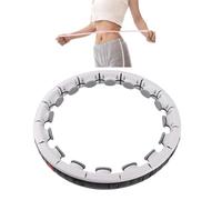 Cerceau de taille réglable intelligent Hominas pour perte de poids et fitness blanc