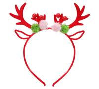 Cerceau décoratif de noël en forme de renne, accessoires de fête, bandeau en corne de cerf, accessoire de Festival pour réunion de famille