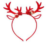 Cerceau décoratif de noël en forme de renne, accessoires de fête, bandeau en corne de cerf, accessoire de Festival pour réunion de famille