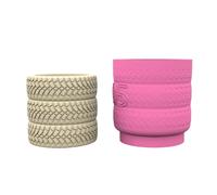 Cerceau élégant - Moule en silicone solide - Portable - Pour résine et argile - Pot de fleurs créatif - Porte-stylo - Outils de bricolage - Pots de ciment - Moulures