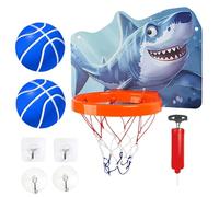 Cerceau intérieur, Anneau de Basket-Ball intérieur pour, Petit Cerceau Pliable Lumineux | Anneau de Basket-Ball au-Dessus de la Porte, Anneau de Chambre réglable pour Bureaux