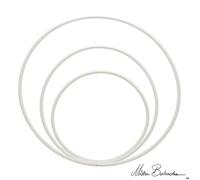 Cerceau Mister Babache Hula Hoop - Blanc - 92 cm