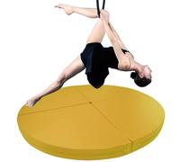 Cerceau pliable - Tapis de sol de danse en mousse de 150 cm pour salle de sport à domicile, tapis de yoga et de gymnastique pour atterrir en toute sécurité et pole dance