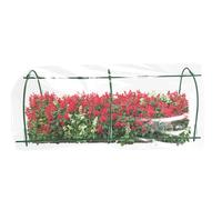 Cerceau pour filet de jardin - Tunnel de culture | Cerceau de plantation coupe-vent pour parterre surélevé, serre, verger, parterre de fleurs, jardin, pelouse