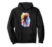 Cerceau pour Fille - Aquarelle Sweat à Capuche
