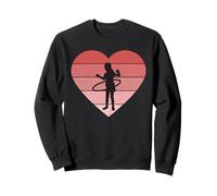 Cerceau pour Fille - Danseuse - Amoureux - Hula Love Girls Sweatshirt