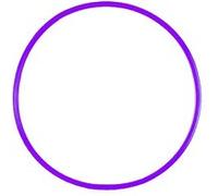 Cerceau rond 50 cm en PEHD - Coloris Violet G