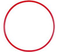 Visiodirect Cerceau Rond 50 cm, Rouge