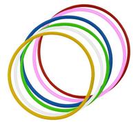 Cerceau rond diamètre 75cm Sporti France - rose - TU