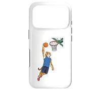 Cerceau Tiger Basketball Dunking Slam Dunk Ball Rim Coque pour iPhone 17 Pro