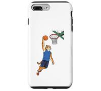 Cerceau Tiger Basketball Dunking Slam Dunk Ball Rim Coque pour iPhone 7 Plus/8 Plus