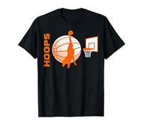 Cerceaux de Basket-Ball Illustration Graphique athlète T-Shirt