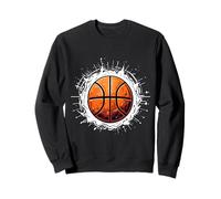 Cerceaux de Basket-Ball pour Amateurs de Ballon Sweatshirt