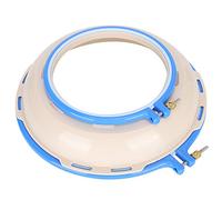 Cerceaux de broderie 2 pièces, anneau de point de croix, cadre en plastique + 1 support de cerceau de broderie
