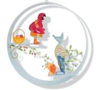 Cerceaux scènes le loup et le chaperon rouge - l'oiseau bateau Rouge G