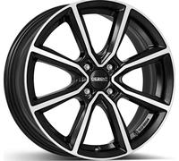 Dezent Wheels Jantes TN Dark 7x17 4x98 Noir/Poli 5ZR