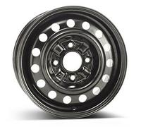 Cerchi En Fer Neufs Taille 14 Pour Hyundai Matrix 07/2001-04/2010 Noir 4 Trous