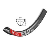 DT Swiss Jante EX 471 Disc 27,5" noir 27.5" / 28 Loch