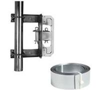 Cerclage cheminée simple Galvanisé 2 tendeurs + Feuillard Galvanisé 20m