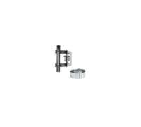Cerclage cheminée simple Galvanisé 2 tendeurs + Feuillard Galvanisé 25m
