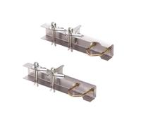 Optex America – Cerclage double à cliquet pour fixation d'antenne TV galvanisé 2 points de mât