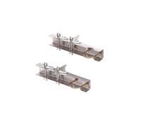 Optex America – Cerclage double à cliquet pour fixation d'antenne TV galvanisé 2 points de mât