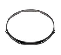 Cercle 12'' 8 Tirants Noir Super Triple Flange 2.3mm Cerclages caisses claires