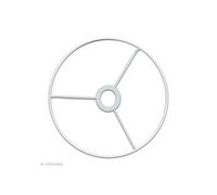 Cercle à bague - L'UNIVERS DE PIWI - 20 cm - Rilsan - Blanc - Luminaire personnalisable